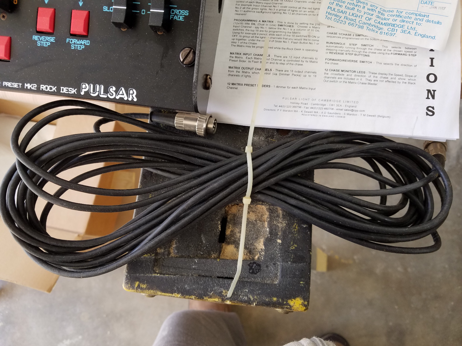 18 Channel Matrix Stage Lighting Controller