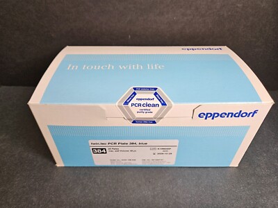 Eppendorf Microplate 384 Well Twin Tec 45 ul Blue PP Pack of 25 Plates