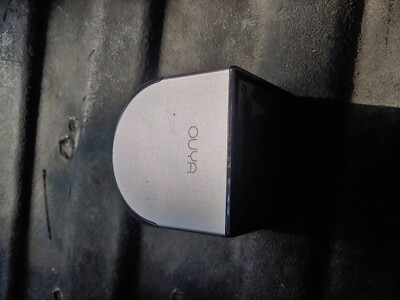 Ouya Game Console And Power Cord Silver