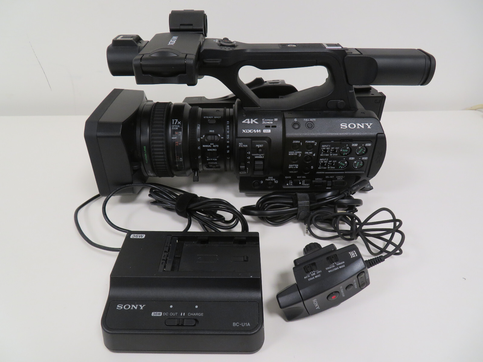 Sony PXW-Z280V camcorder 4K UHD XDCAM EXMOR-R w- power Sony PXW-Z280V camcorder 4K UHD XDCAM EXMOR-R w- power