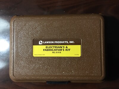 Lawson Products Electrician s & Fabricators Kit NO. 61418