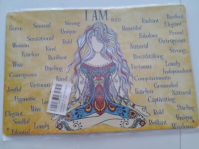 I Am Bold Fierce Sensual Strong Unique Beautiful Radiant Fabulous.... Metal Sign