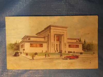 Vintage  THE WINONA SAVINGS BANK, WINONA, MINNESOTA   postcard.  Circa 1920.