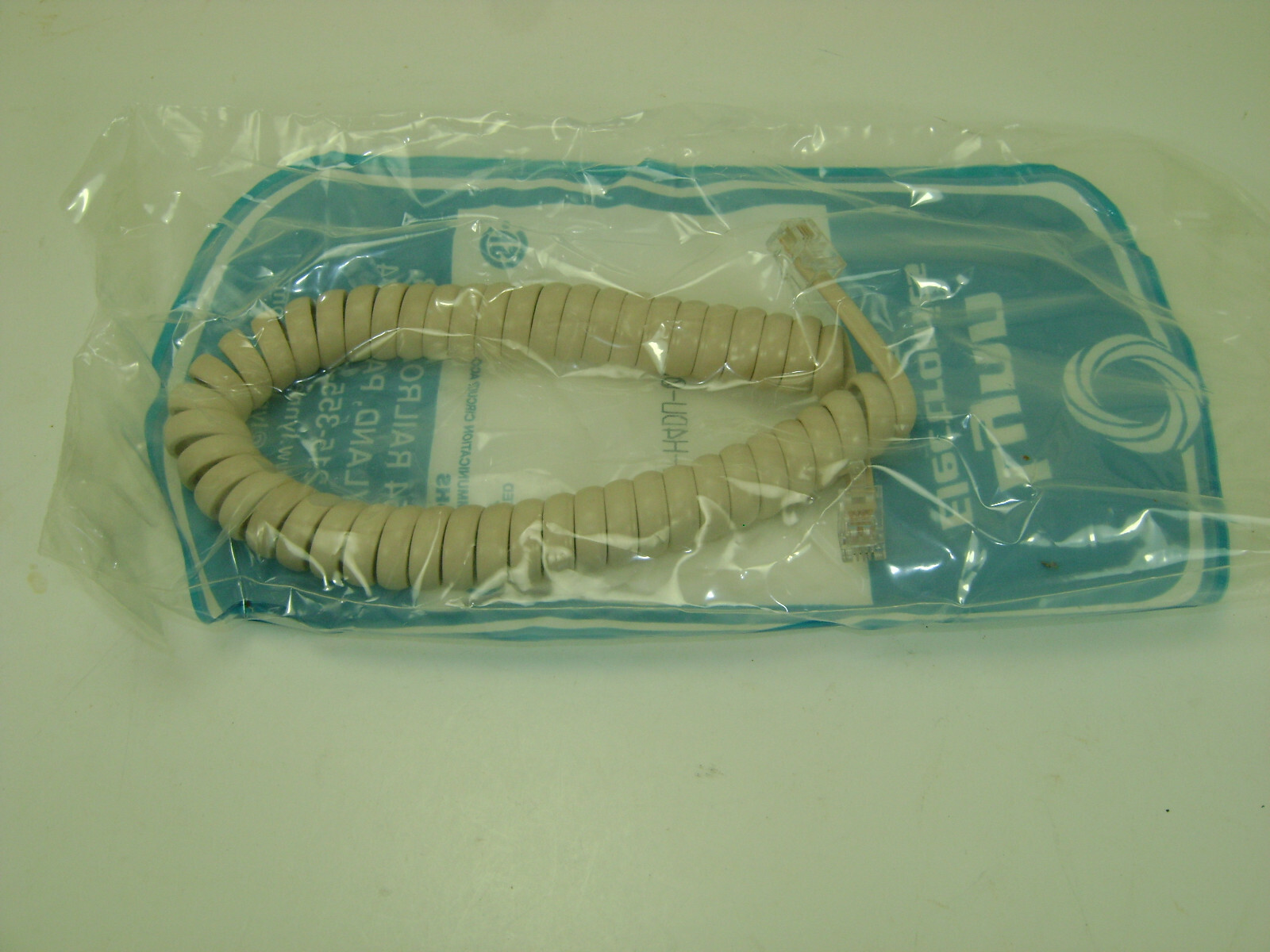 10 ea. 6ft. MODULAR TELEPHONE COIL CORDS