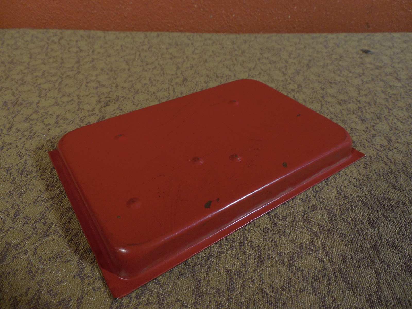 Rare Vintage Tin Litho Dexterity Puzzle Native American Indian A&A Metal Toy USA