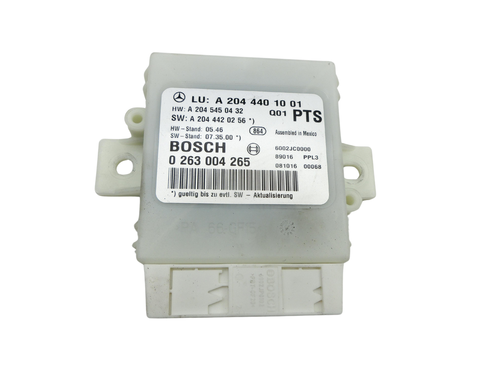 Mercedes W204 S204 C250 07-14 Modul PTS PDC Steuergerät Modul Einparkhilfe  - Bild 1