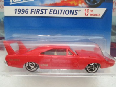 hot wheels 1996 first editions 1970 dodge charger daytona