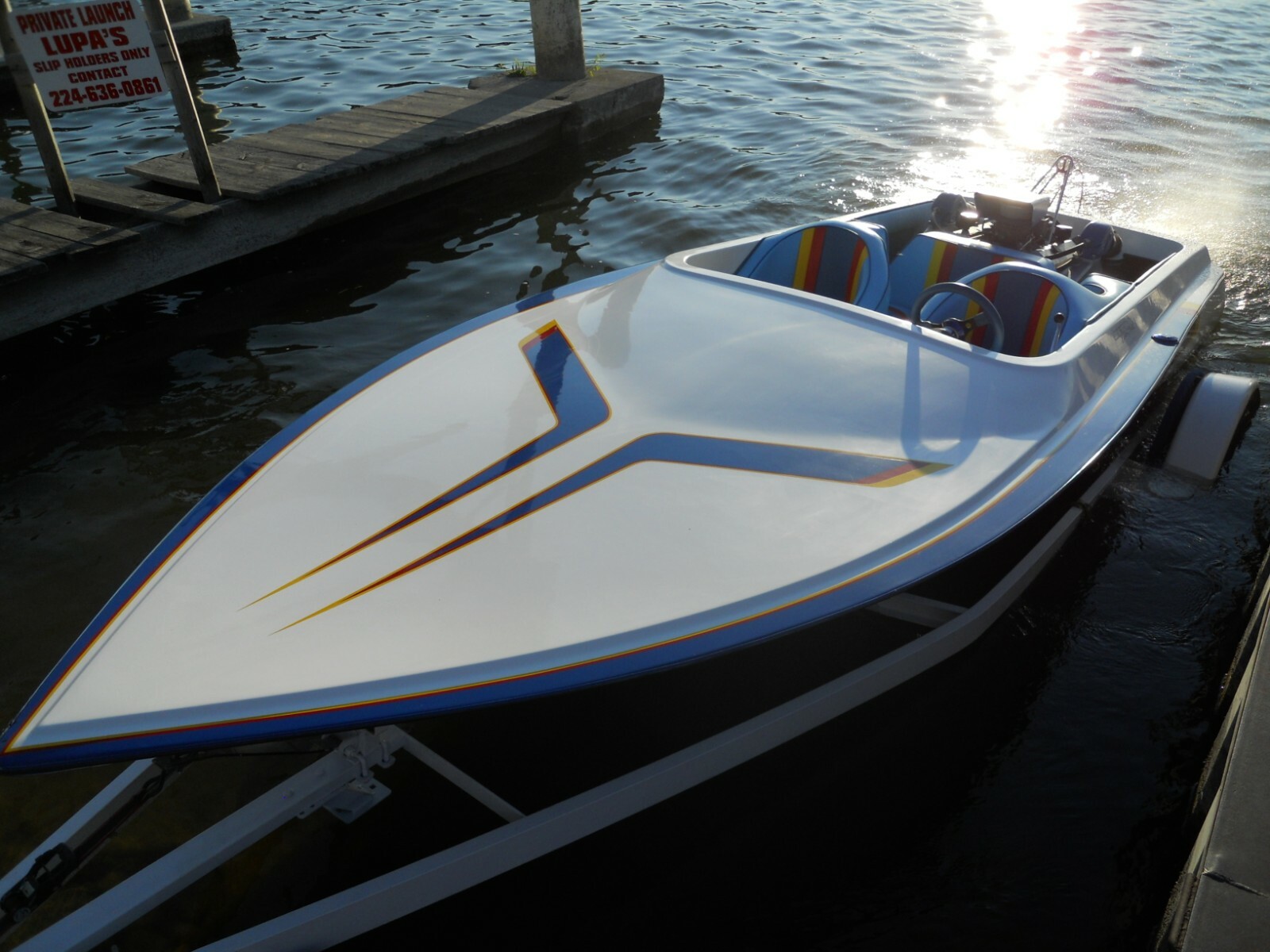 1995 Ultra Custom 18 Jet Boat 454 Bbc Dominator Full Set ...