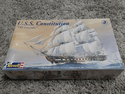 Revell 85-5404 USS Constitution Old Ironsides 1/196 Scale Model Kit SEALED