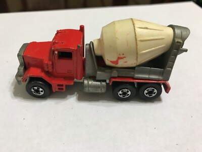 hot wheels peterbilt cement truck 1979