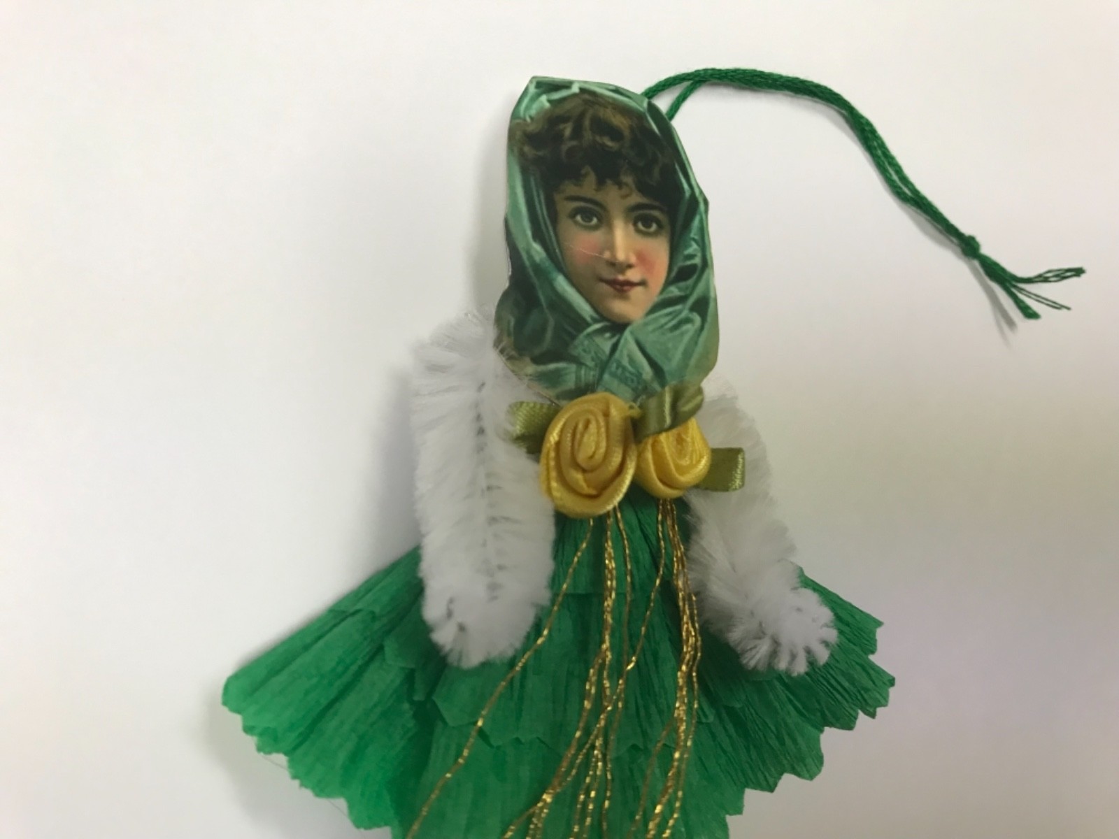 chenille ornaments for saint patrick's day, Chenille gift tags, item# 22