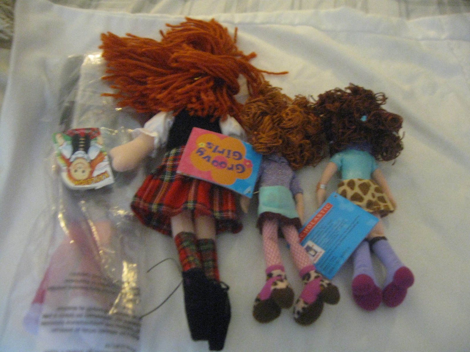 Groovy Girls Manhattan Toys Bayani, Kayleigh, Reese, O'Ryan dolls