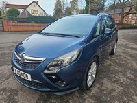 2016 VAUXHALL ZAFIRA TOURER SRI 1.6 CDTi 7 SEATS ULEZ FREE MOT 01/26 CRUISE A/C