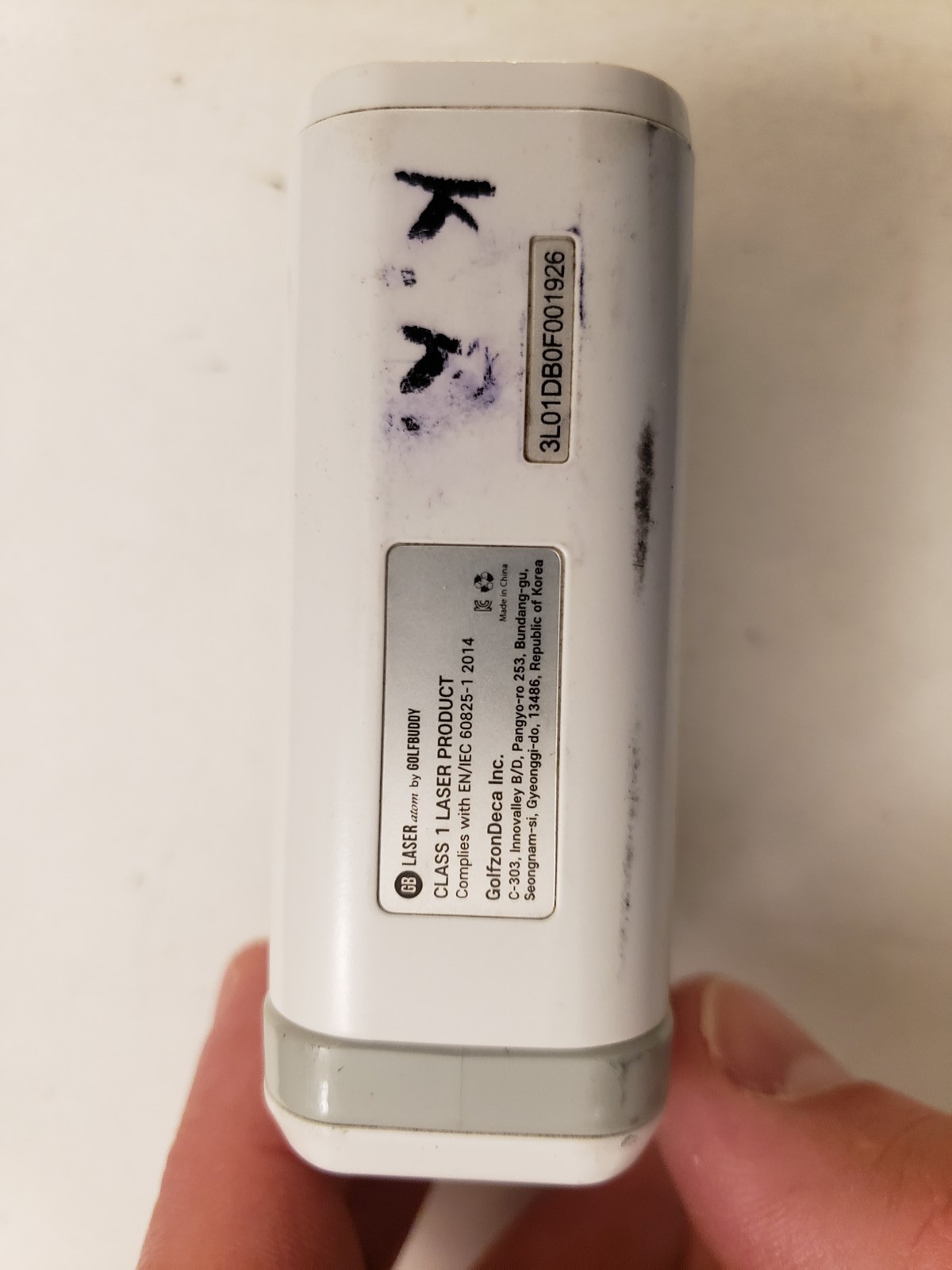 Used - Golf Buddy GB Laser Atom Laser Range Finder with Scan