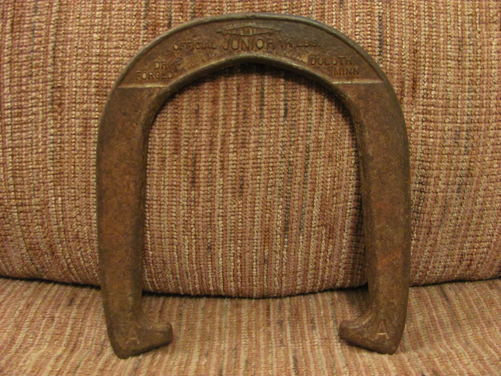 Vintage Diamond Junior Official 1-1/2 lbs. Horseshoe Set - Duluth, Minn.