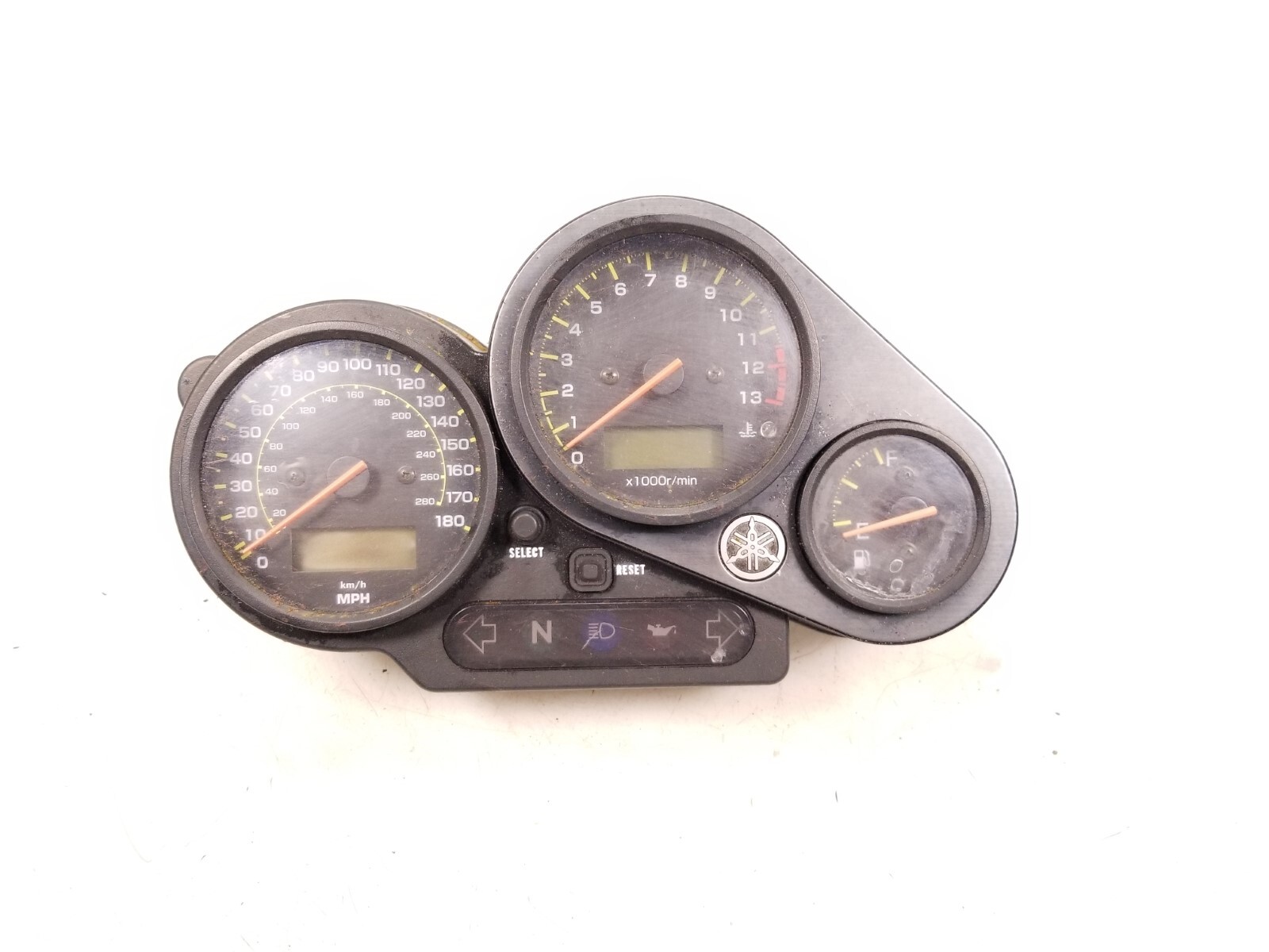 03 Yamaha FZ1 Speedometer Speedo Tach Tachometer Gauge Free