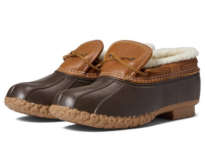 

Женские ботинки LLBean Rubber Moc на подкладке из шерпы Primaloft