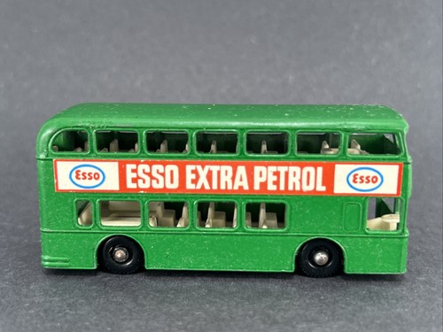 マッチボックス　レズニー　ESSO（エッソ） 1960s Vintage Lesney Matchbox Series No 74 GREEN DAIMLER BUS