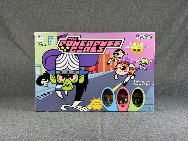 The Powerpuff Girls Mojo Jojo Attacks Townsville Game (2000) Board