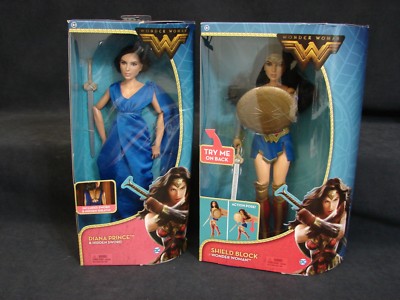 Wonder Woman Figure Lot New Shield Block Wonder Woman Diana Prince Hidden Sword