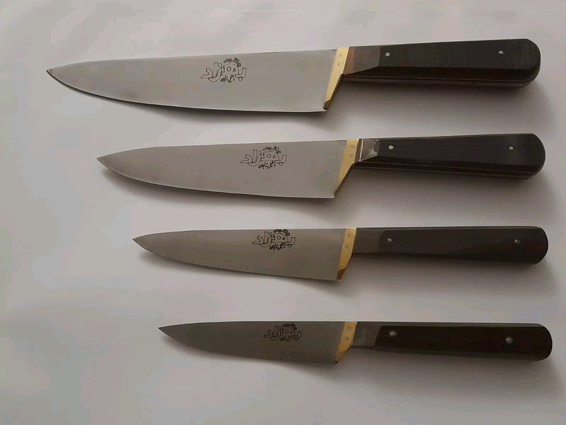 Handgefertigtes Zanjan- KÃ¼Chenmesser. 4-Teiliges Messerset. Ganz Neu Und Unbenut