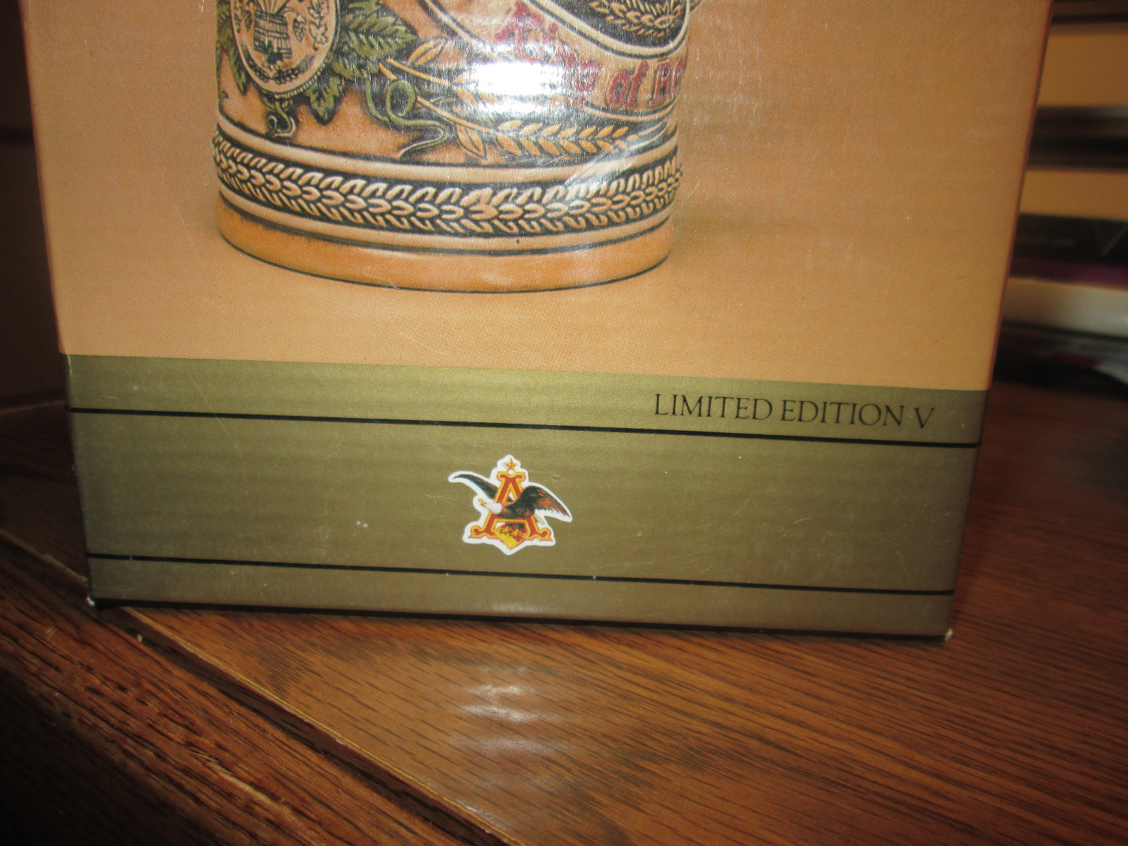 Anheuser-Busch Tomorrow's Treasures V Festival / Village Scene Lidded Stein NEW