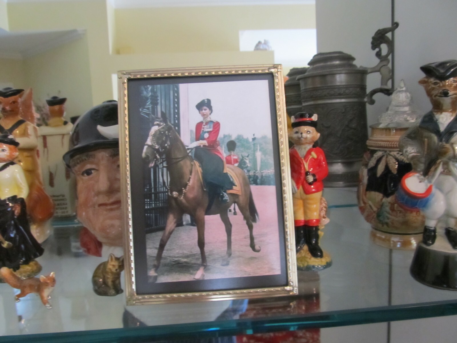 Queen Elizabeth II - Very Early in Her Reign - Vintage TROOPING THE COLORS
