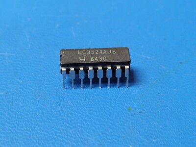 (2PCS) UC3524AJB UNITRODE ADVANCED REGULATING PULSE WIDTH WITH MODILATORS CDIP16
