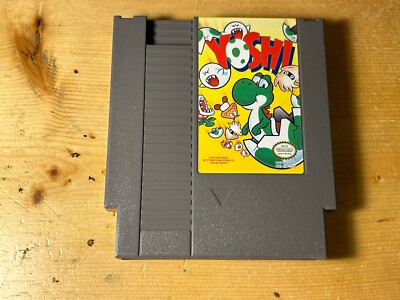 YOSHI NES Nintendo Authentic Game   Tested Ships Free !!