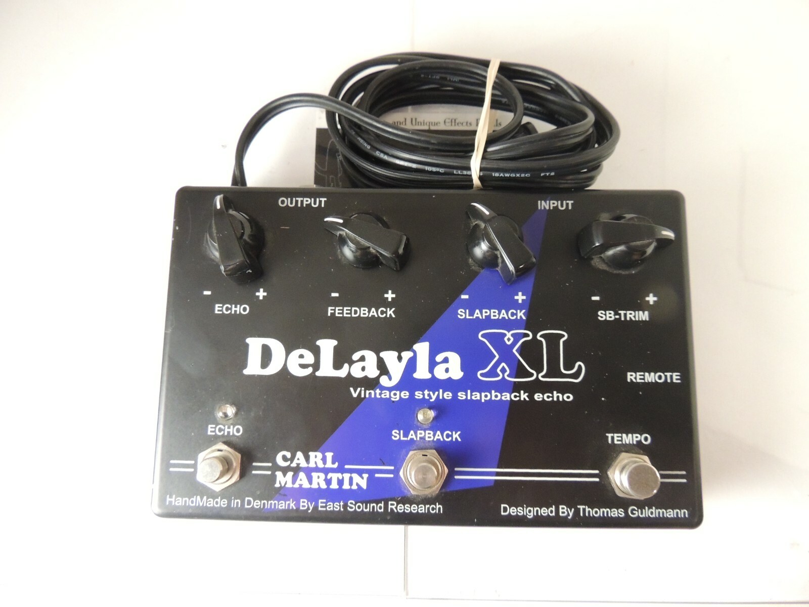 Carl Martin Delyala XL Vintage Slapback Echo Effects Pedal