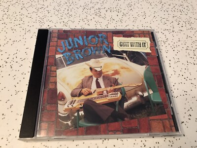 Junior Brown Cd  Guit With It  1993   VG Condition