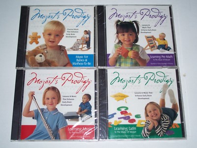 Mozart's Prodigy CD Set ( Music for Babies, Pre-Math, Learning Music, Latin
