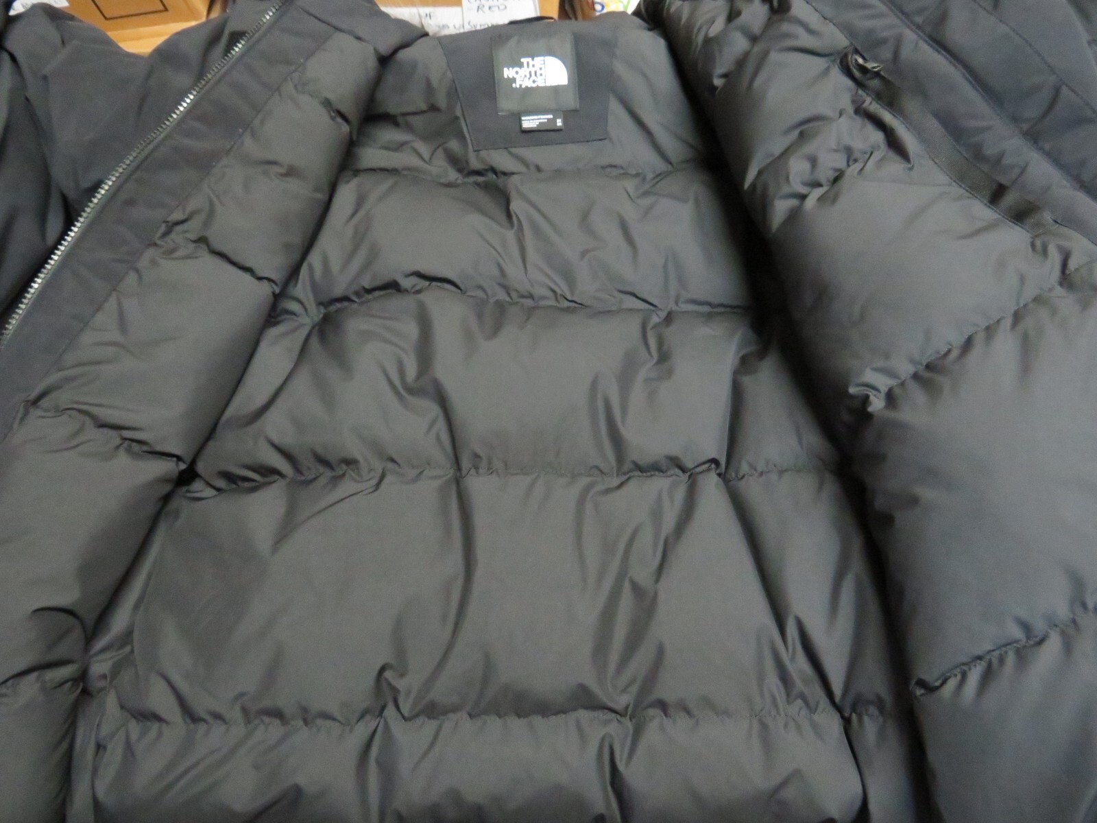 Pre-owned The North Face Womens Plus 2x  Arctic Parka Down Waterproof Winter Jacket Black In Tnf Black  / Tnf White Logo