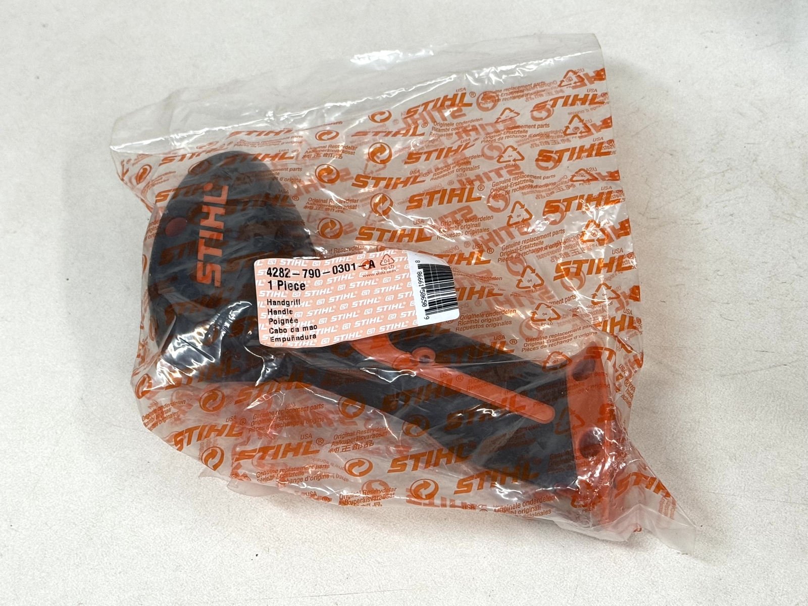 STIHL OEM THROTTLE HANDLE 4282 790 0301 / 0303 BR 800 X CE 700 X 600 500 430 - Picture 3 of 4