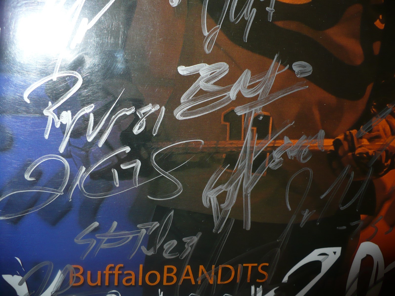 BUFFALO BANDITS TEAM SIGNED 20th ANNIVERSARY YEARBOOK 2011 INDOOR LACROSSE
