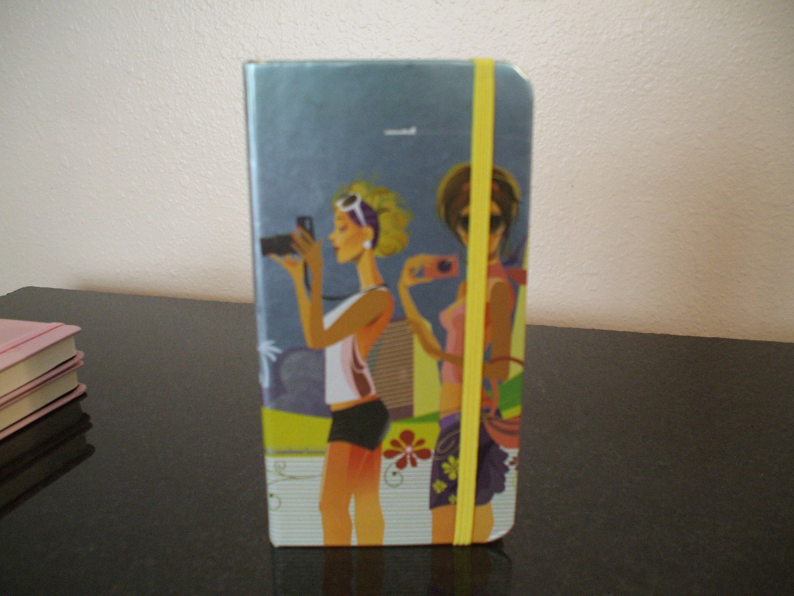 Decorative Slim Fashion Journal 160 Lined Pages 3-1/2