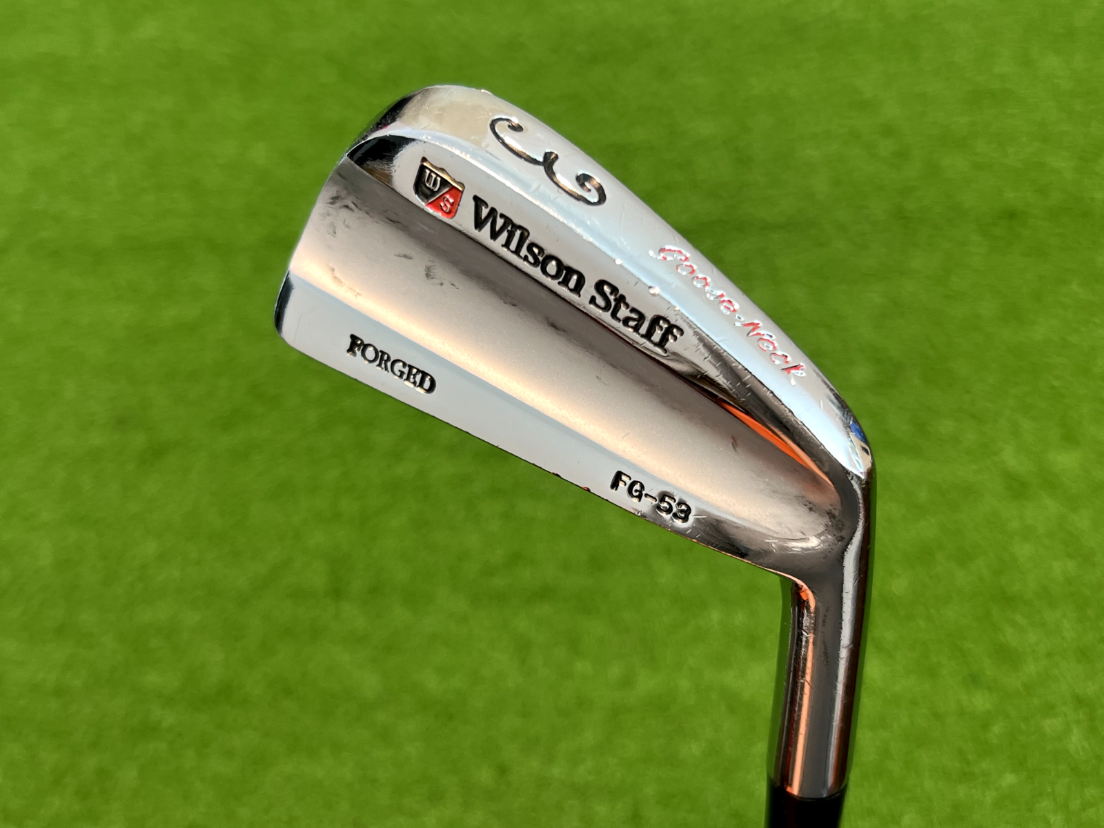 Collectors Set of 8 x Wilson Staff FG53 Goose Neck Forged Irons 3-PW Reg Steel Collectors Set of 8 x Wilson Staff FG53 Goose Neck Forged Irons 3-PW Reg Steel