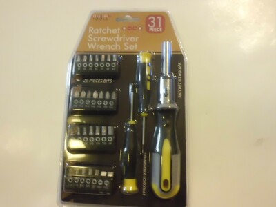 Sterling tools 31 piece ratcheting screwdriver set brand new in original package