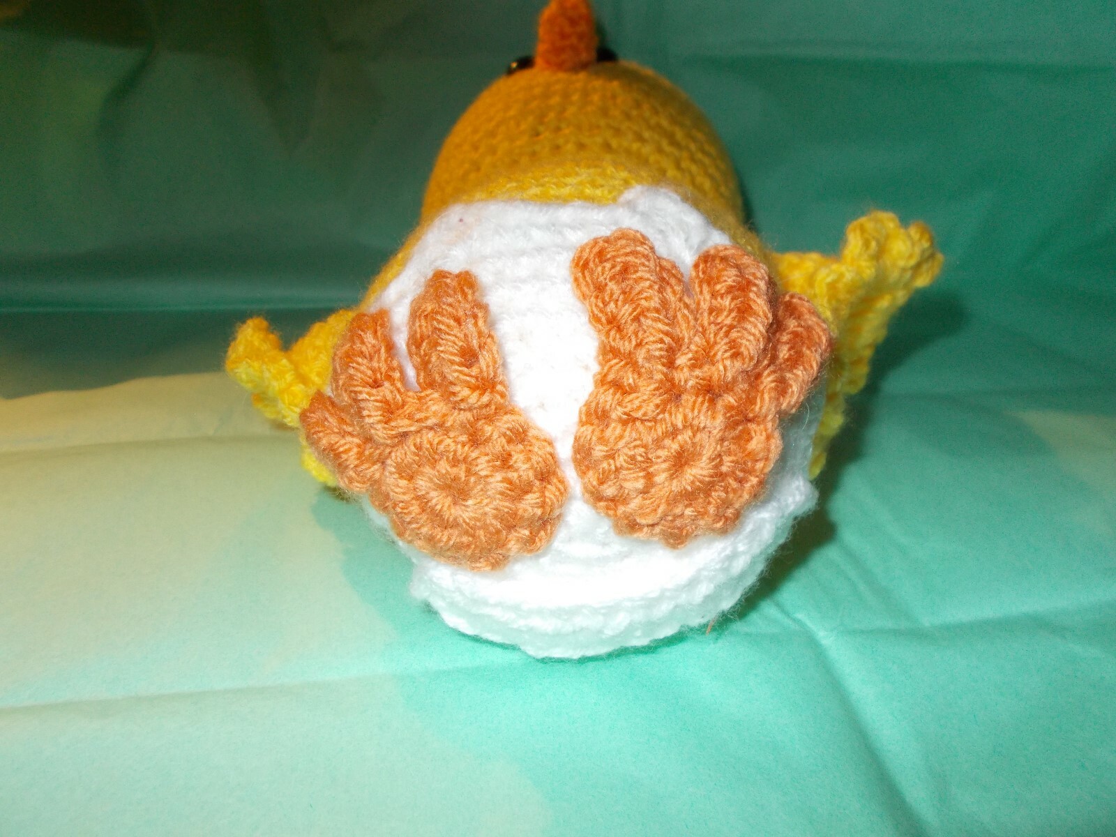 Amigurumi Crocheted Chick