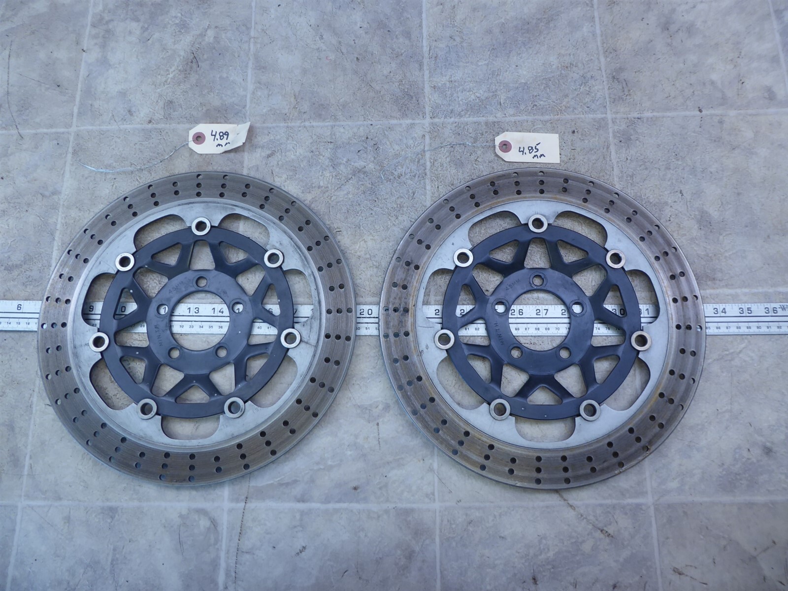 1999 Kawasaki ZX900 Ninja K770-1) left and right front brake