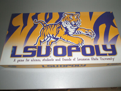 LSU (R) Opoly Louisiana State University Collage (R) Opoly Late for The Sky USA