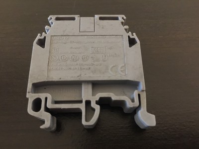 NEW NO PACKAGE ENTERLEC TERMINAL BLOCK M16/12 LOT OF FIVE 