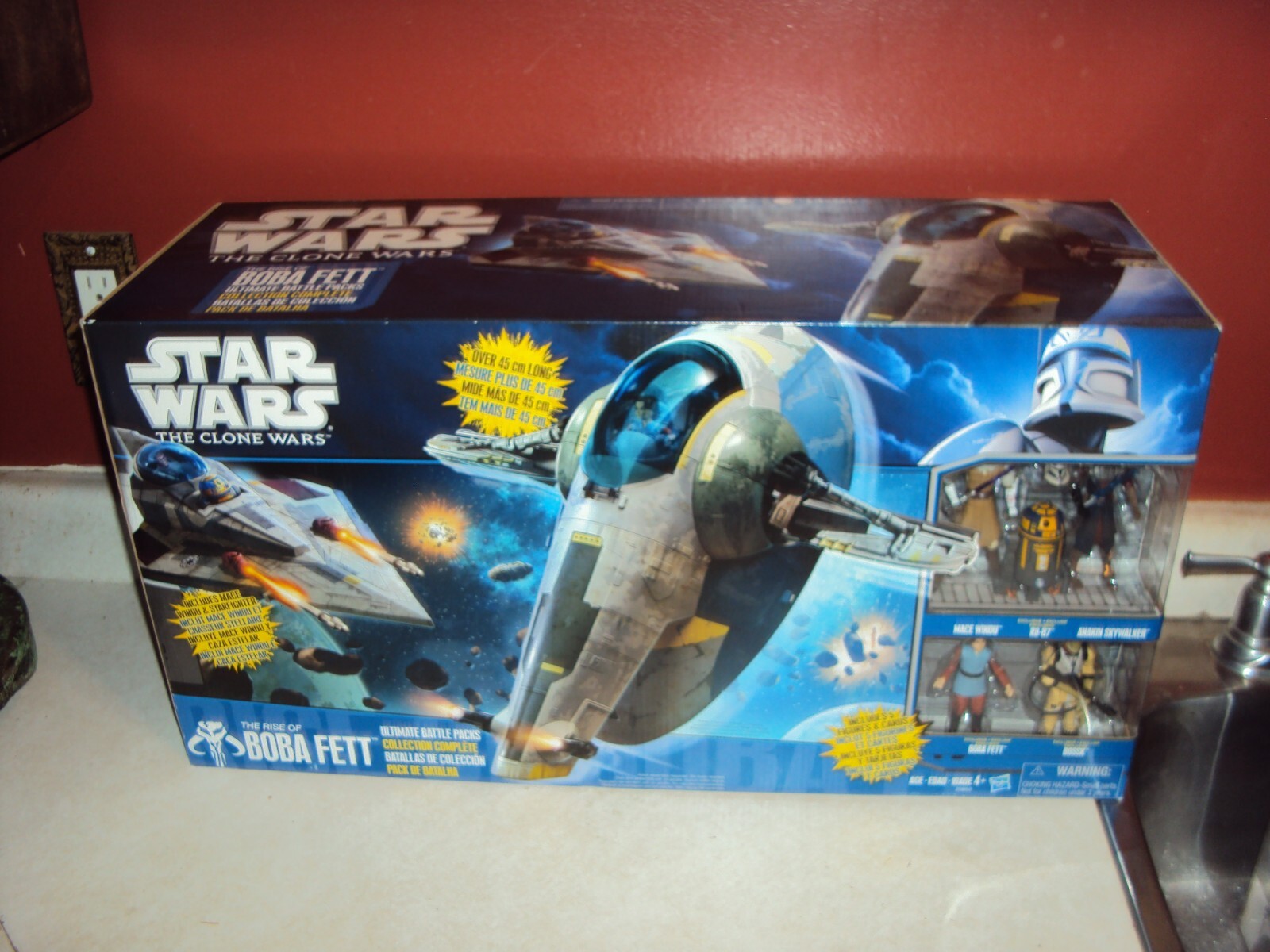 starwars BOBAFETT スレーブワン #開封品 STAR WARS CLONE WARS 2010 BOBA FETT SLAVE 1 ULTIMATE BATTLE