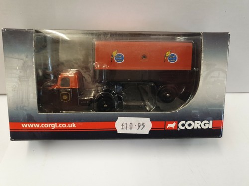 Corgi Trackside Scarab Box Trailer Sharps Toffee 1:76