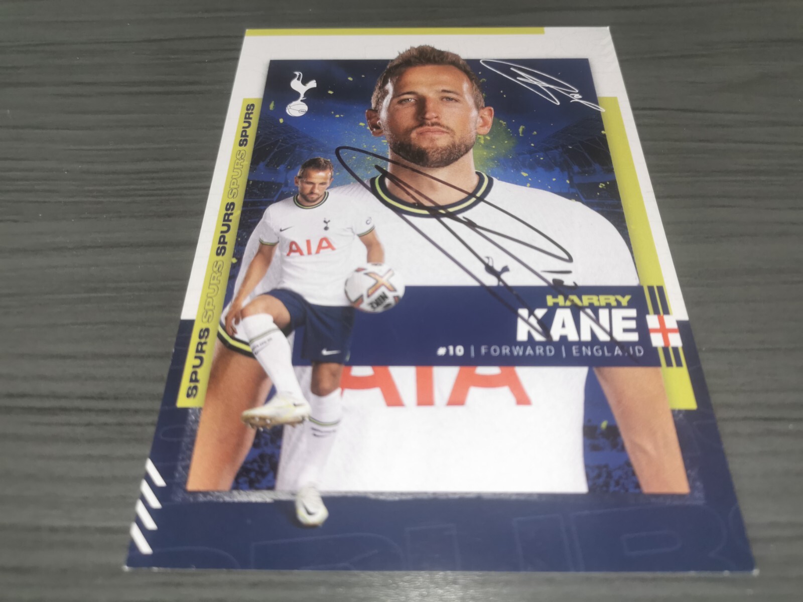 ☆ Harry Kane 15枚限定　サイン　パッチジャージーカード 2022-23 Panini Select FIFA Autograph Auto Card : Harry Kane