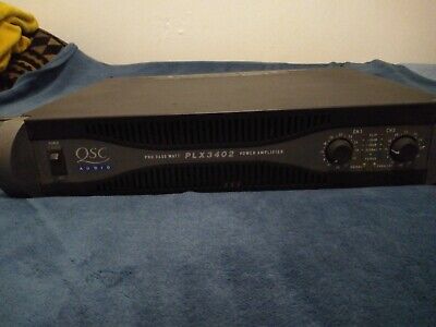 QSC PLX3402 POWER AMPLIFIER - USED But 100% Working Condition