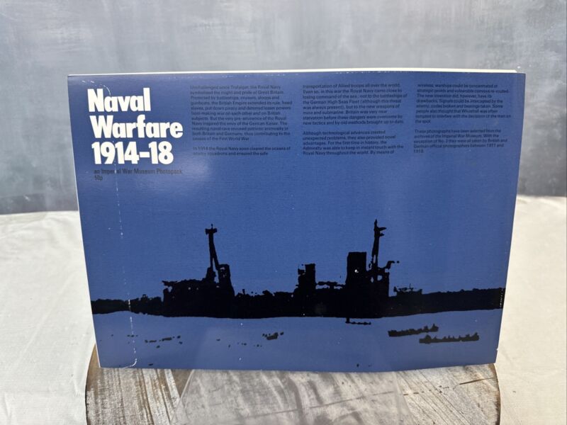 Naval Warfare 1914-18: Imperial War Museum photopac 16 black/white photos