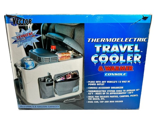 Vector Deluxe Console Travel Cooler and Warmer VEC223 Original Box & AC Adapter