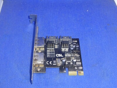 CSL 6Gbit/s  2 PORT EX- eSATA III 2 PORT IN- SATA III CONTROLLER  #GK8575