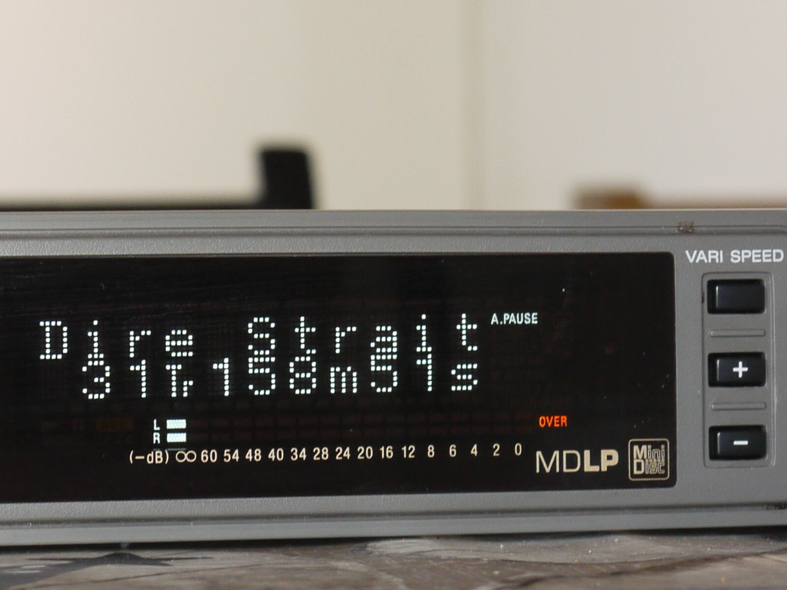Sony Professional Minidisc Player /  Recorder MDS-E12 - MDLP - PS2 Anschluss